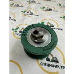 Натяжитель ремня (ролик, под десяти ручей. ремень) ДВС Weichai WD10.220 (612600061510)